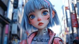 香蕉漫画厚涂写实画风漫画封面